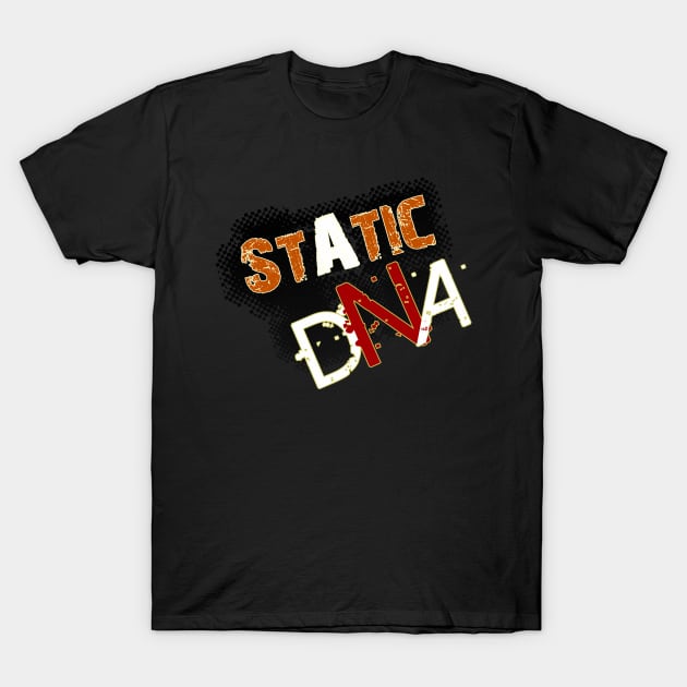 Static DNA Logo T-Shirt by Chinoutu007